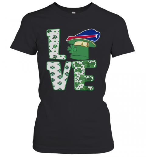 St.Patrick'S Day Football Love Team Buffalo Bill T-Shirt Classic Women's T-shirt