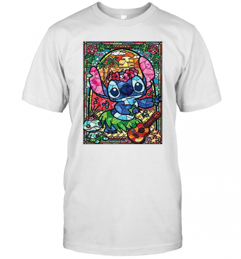 Stained Glass Style Dancing Stitch T-Shirt