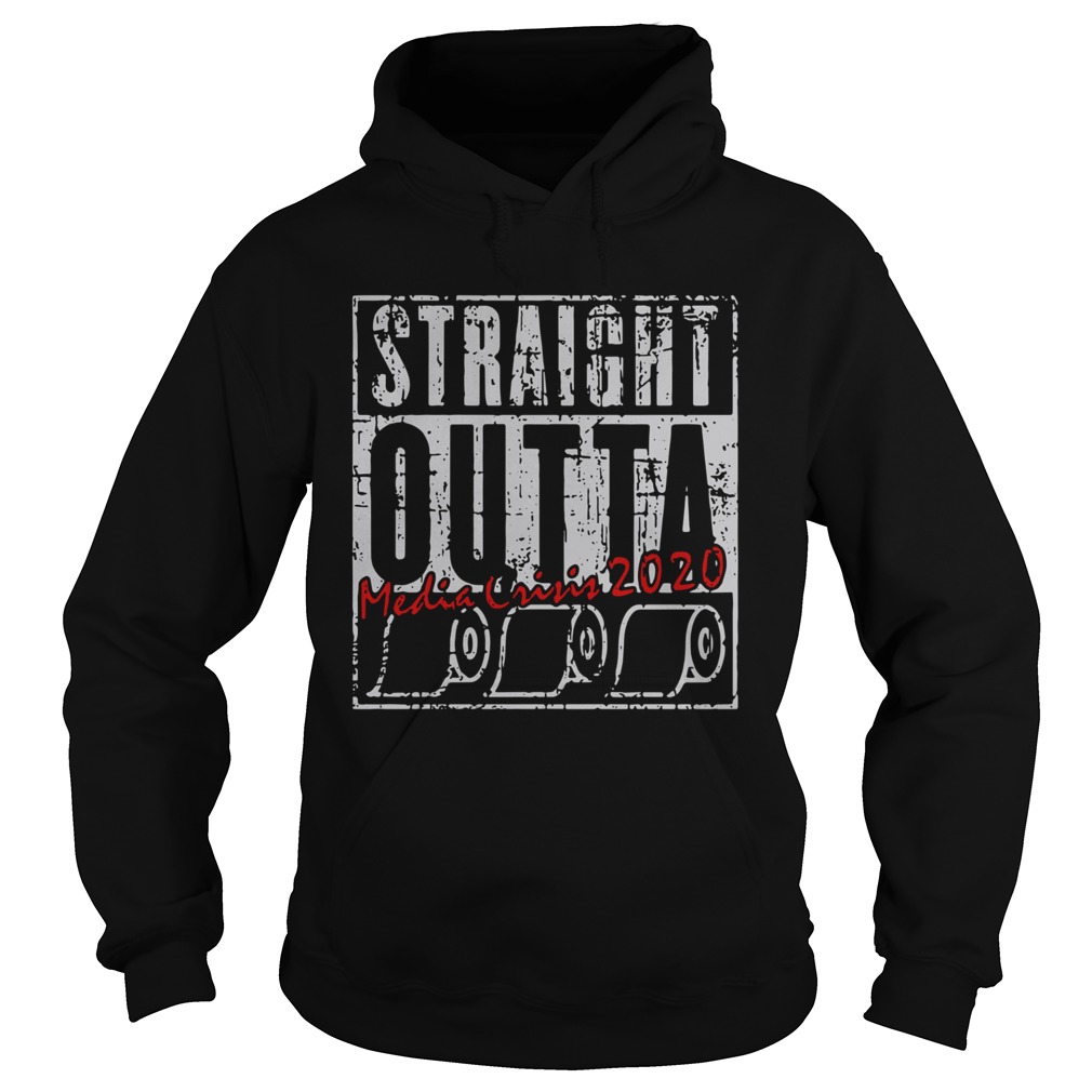 Straight Outta Media Crisis 2020 Hoodie