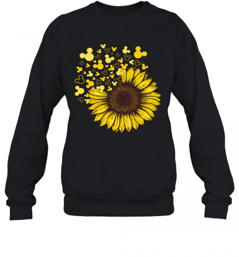 Sunflower Mickey Head T-Shirt Unisex Sweatshirt