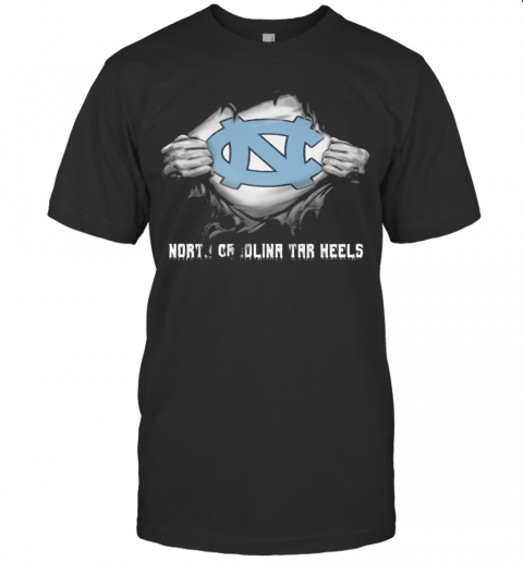 Supperman North Carolina Tar Heels T-Shirt Classic Men's T-shirt