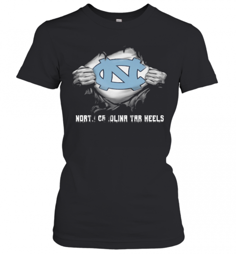 Supperman North Carolina Tar Heels T-Shirt Classic Women's T-shirt