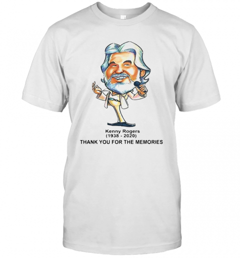 Thank You For The Memories Kenny Rogers T-Shirt