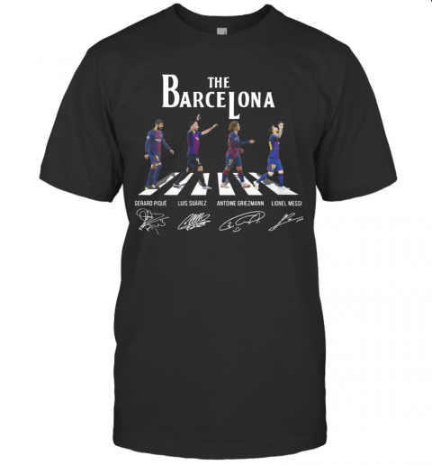 The Barcelona Crosswalk Signatures T-Shirt