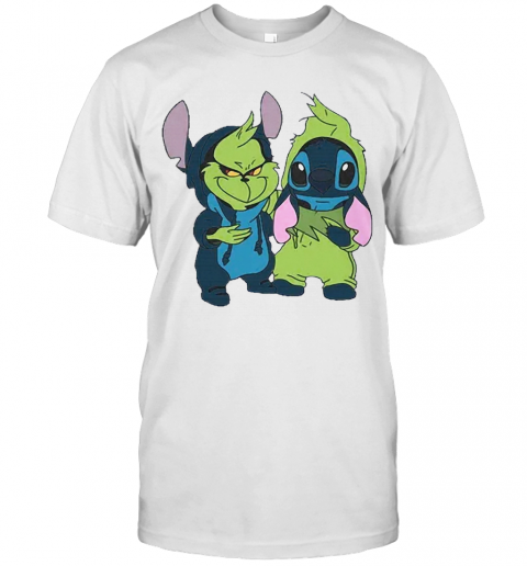 The Grinch And Stitch Costume Swap T-Shirt