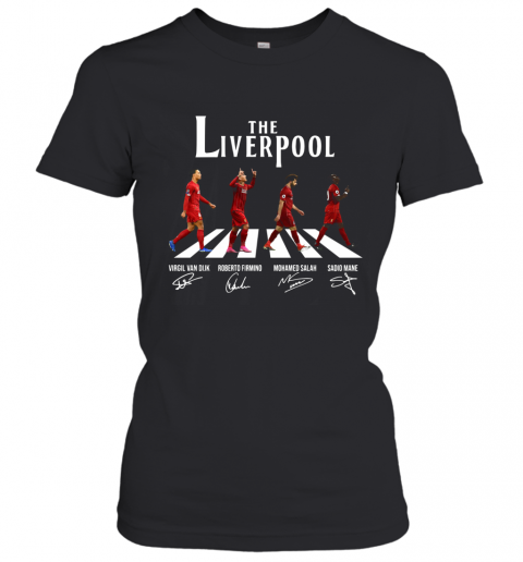 The Liverpool Abbey Road Players Signature T-Shirt Classic Women's T-shirt