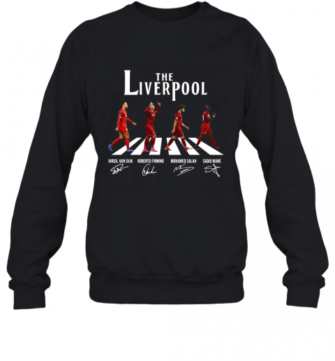 The Liverpool Abbey Road Players Signature T-Shirt Unisex Sweatshirt