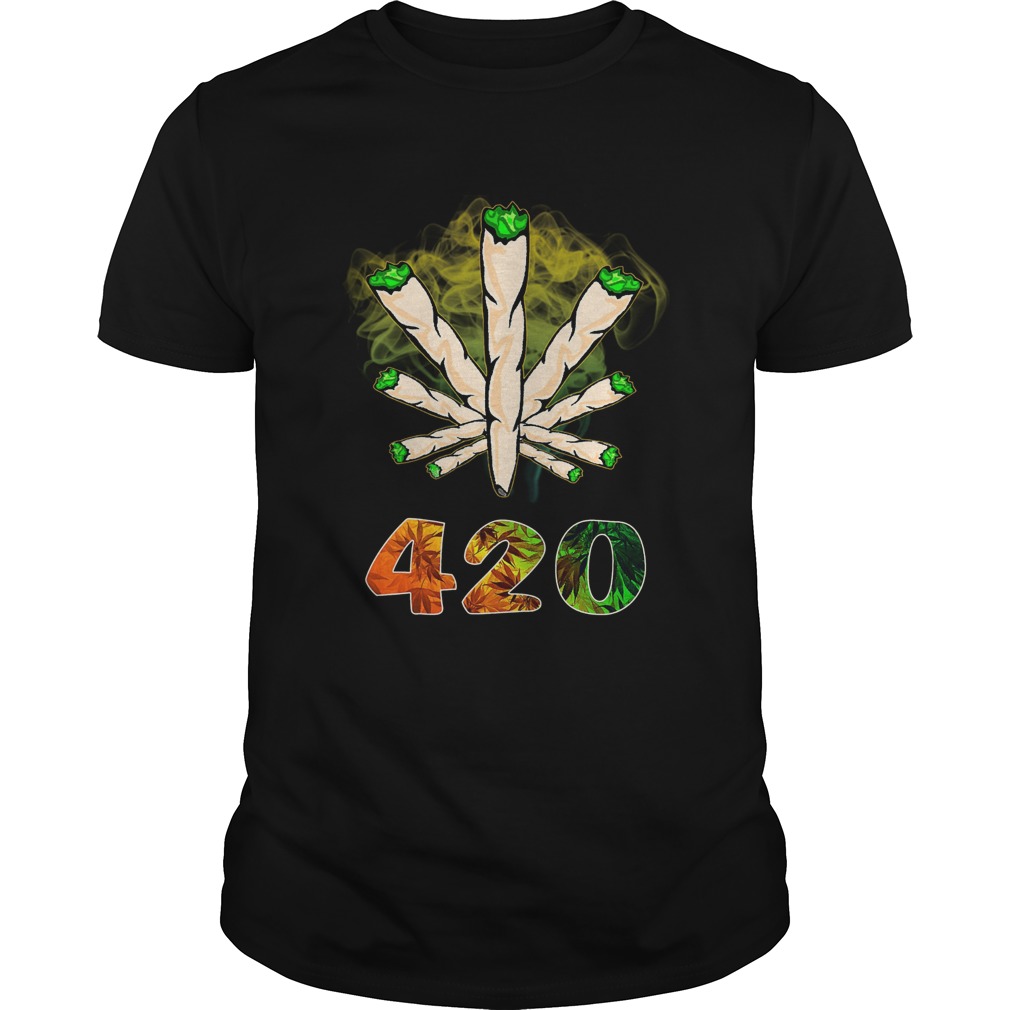 The Smoke Circle 420 Weed shirt
