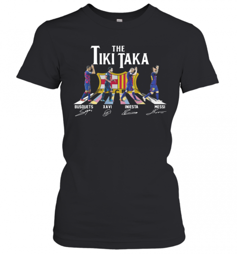 The Tiki Taka Crosswalk Signatures T-Shirt Classic Women's T-shirt