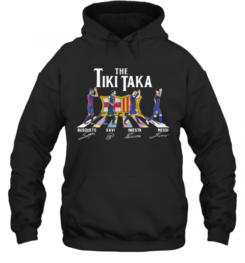 The Tiki Taka Crosswalk Signatures T-Shirt Unisex Hoodie