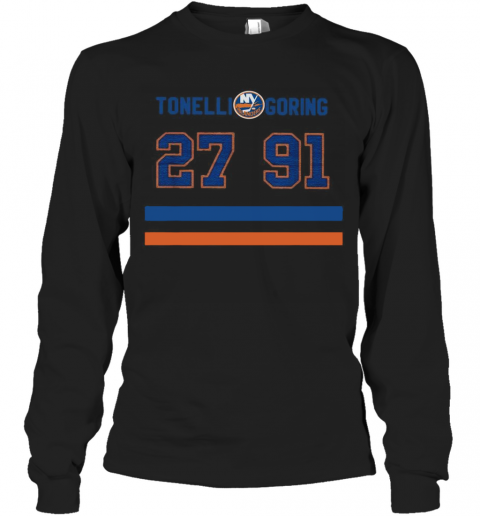 Tonelli And Goring Islanders 27 91 T-Shirt Long Sleeved T-shirt 
