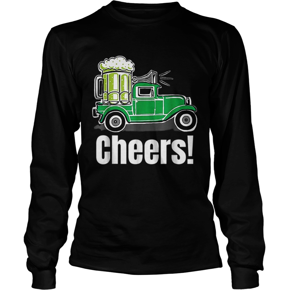 Truck Green Beer St Patricks Day Long Sleeve