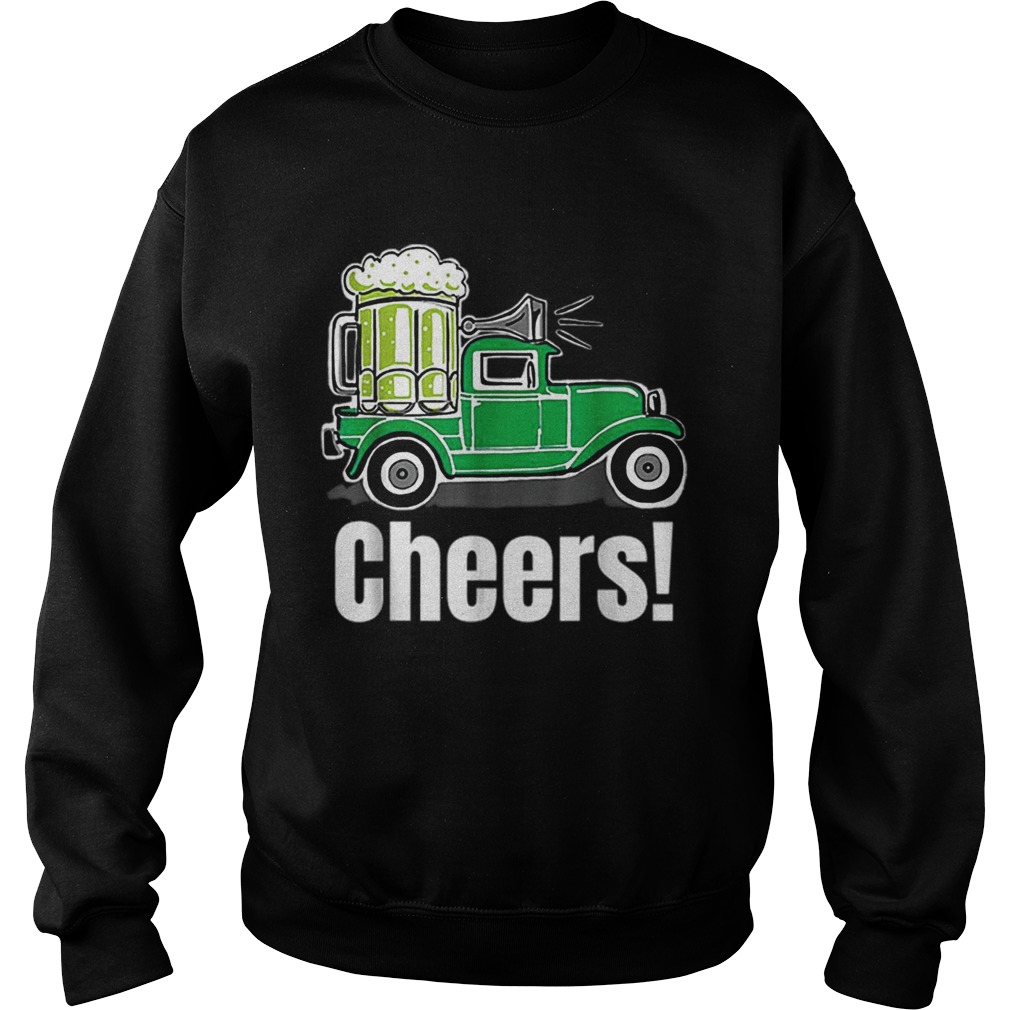 Truck Green Beer St Patricks Day Sweatshirt