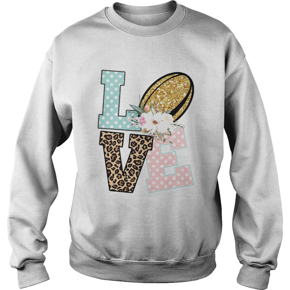love flower leopard Sweatshirt