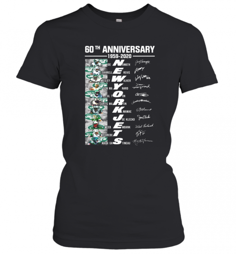 60Th Anniversary 1959 2020 New York Jets T-Shirt Classic Women's T-shirt