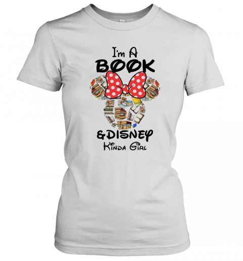 A Book And Disney Kinda Girl T-Shirt Classic Women's T-shirt