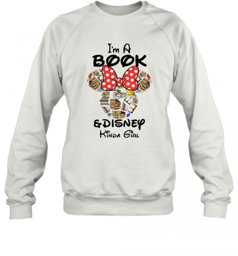 A Book And Disney Kinda Girl T-Shirt Unisex Sweatshirt