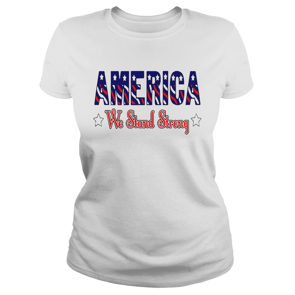 America United We Stand Strong Classic Ladies
