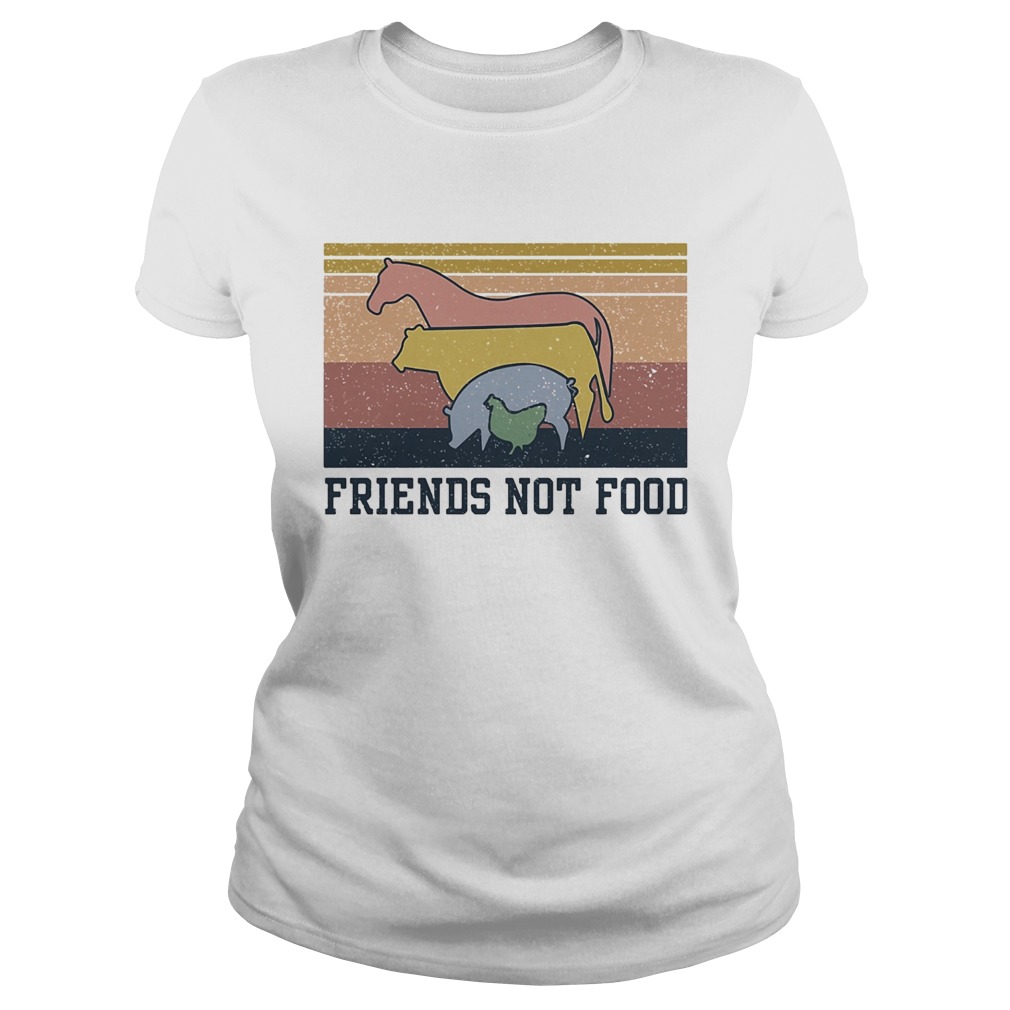 Animal Friends not food vintage Classic Ladies