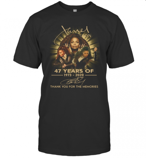 Anniversary Thank You For The Memories Janet Jacksons T-Shirt