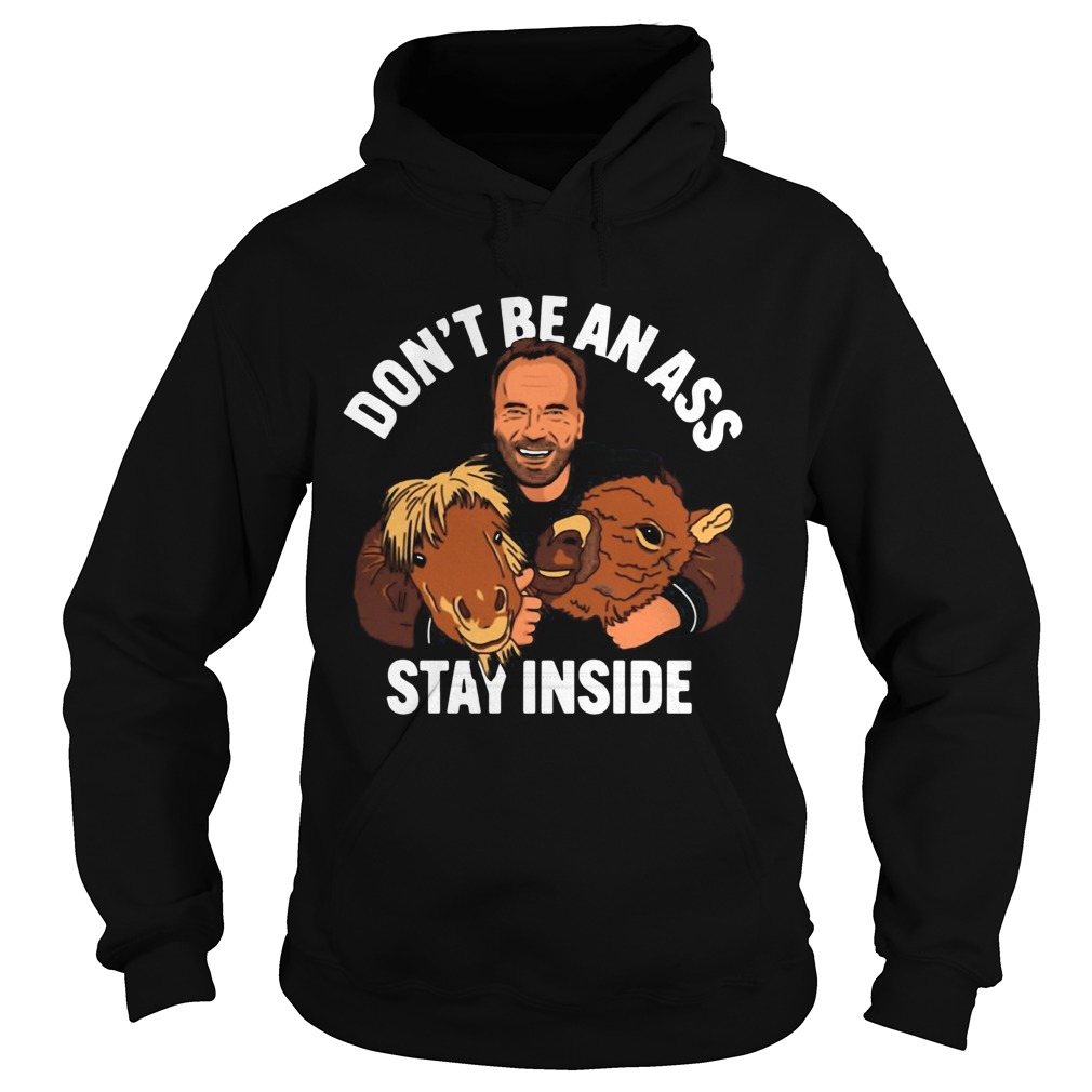 Arnold Dont Be An Ass Stay Inside Hoodie