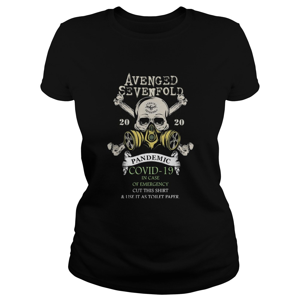 Avenger Sevenfold 2020 Pademic Covid 19 Classic Ladies