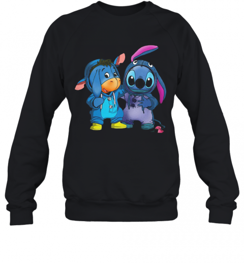 Baby Donkey And Stitch T-Shirt Unisex Sweatshirt