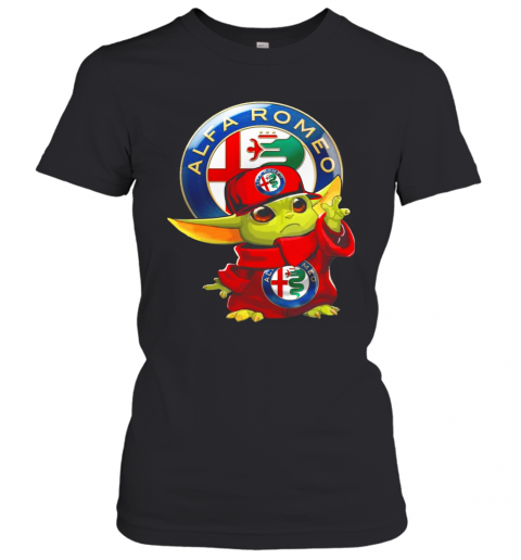 Baby Yoda Alfa Romeo T-Shirt Classic Women's T-shirt
