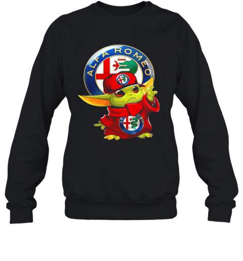 Baby Yoda Alfa Romeo T-Shirt Unisex Sweatshirt
