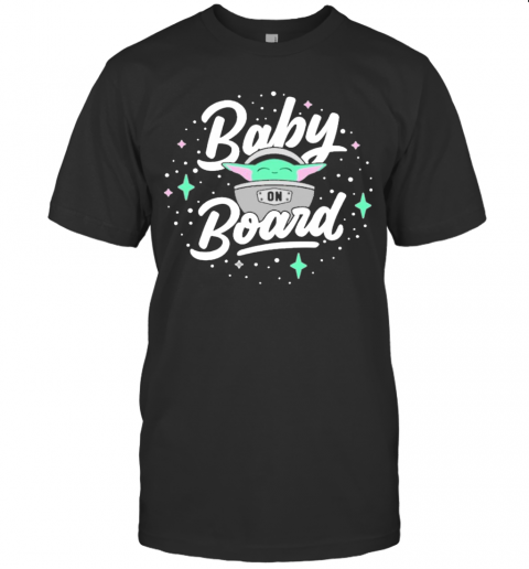 Baby Yoda Baby On Board T-Shirt