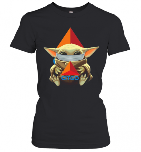 Baby Yoda Face Mask Citgo T-Shirt Classic Women's T-shirt