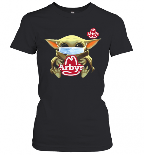 Baby Yoda Face Mask Hug Arby's T-Shirt Classic Women's T-shirt
