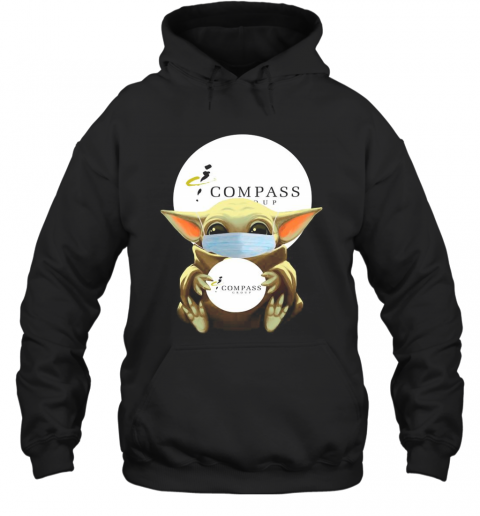 Baby Yoda Face Mask Hug Compass Group T-Shirt Unisex Hoodie