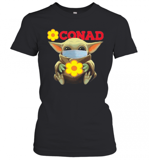 Baby Yoda Face Mask Hug Conad T-Shirt Classic Women's T-shirt