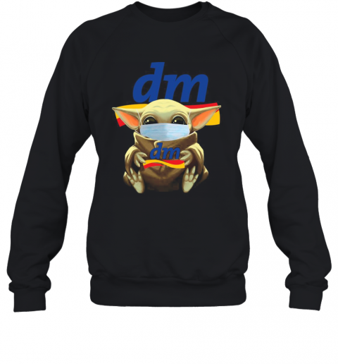 Baby Yoda Face Mask Hug DM T-Shirt Unisex Sweatshirt
