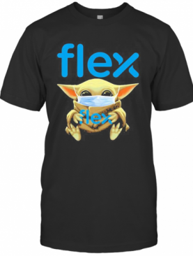 Baby Yoda Face Mask Hug Flex T-Shirt