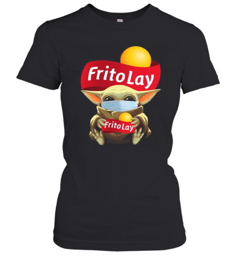 Baby Yoda Face Mask Hug Frito Lay T-Shirt Classic Women's T-shirt