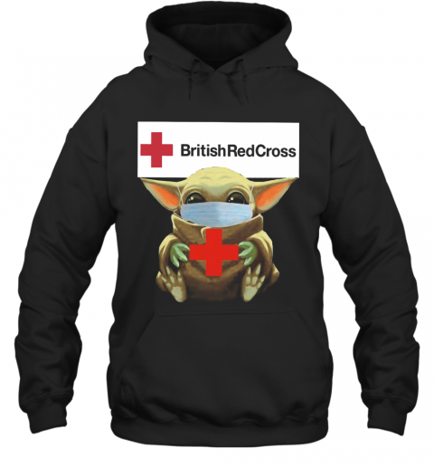 Baby Yoda Hug British Red Cross T-Shirt Unisex Hoodie