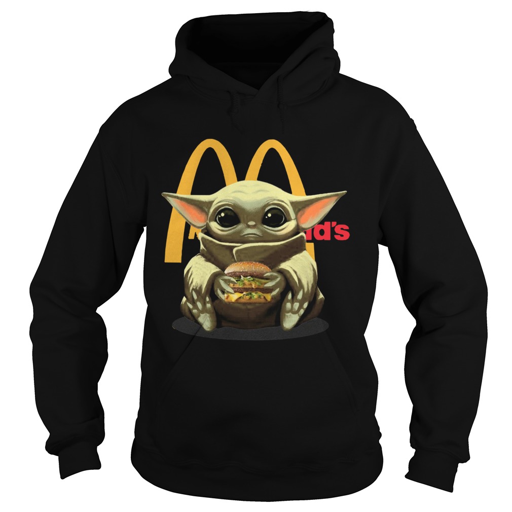 Baby Yoda Hug Hamburguesa McDonalds Hoodie