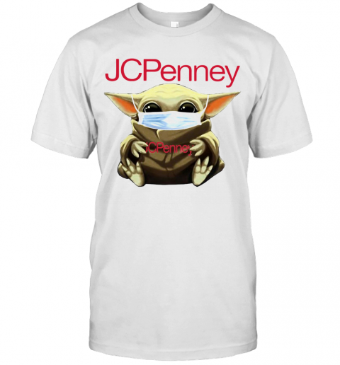 Baby Yoda Hug Jcpenney Mask T-Shirt