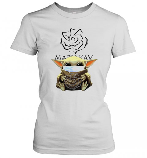 Baby Yoda Hug Mary Kay Covid 19 T-Shirt Classic Women's T-shirt