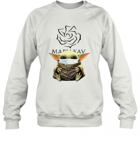 Baby Yoda Hug Mary Kay Covid 19 T-Shirt Unisex Sweatshirt