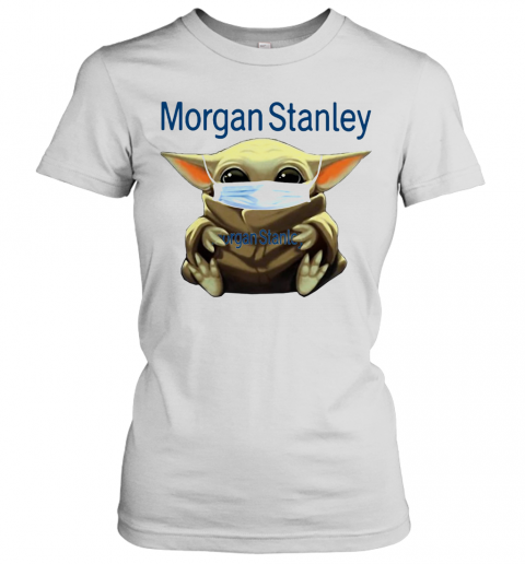 Baby Yoda Hug Morgan Stanley Covid 19 2020 T-Shirt Classic Women's T-shirt
