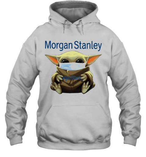 Baby Yoda Hug Morgan Stanley Covid 19 2020 T-Shirt Unisex Hoodie