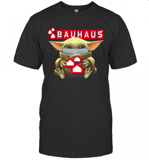Baby Yoda Mask Hug Bauhaus T-Shirt