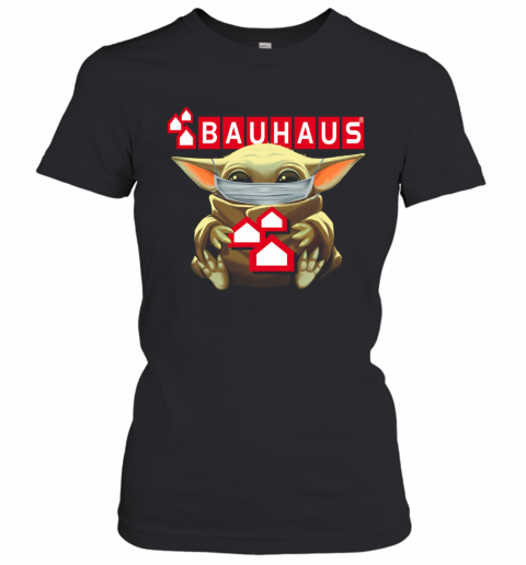 Baby Yoda Mask Hug Bauhaus T-Shirt Classic Women's T-shirt