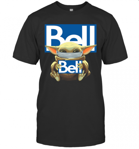 Baby Yoda Mask Hug Bell T-Shirt