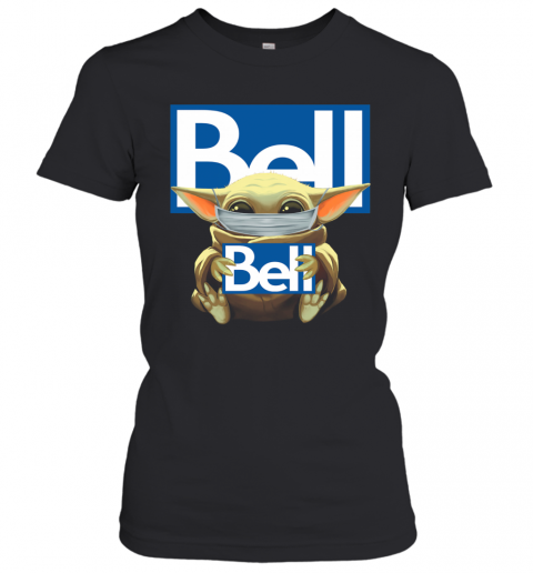 Baby Yoda Mask Hug Bell T-Shirt Classic Women's T-shirt