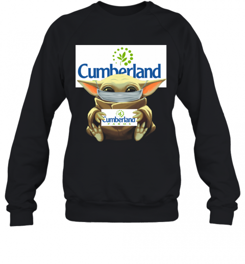 Baby Yoda Mask Hug Cumberland Farms T-Shirt Unisex Sweatshirt