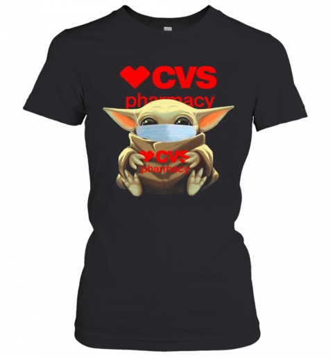 Baby Yoda Mask Hug Cvs Pharmacy T-Shirt Classic Women's T-shirt
